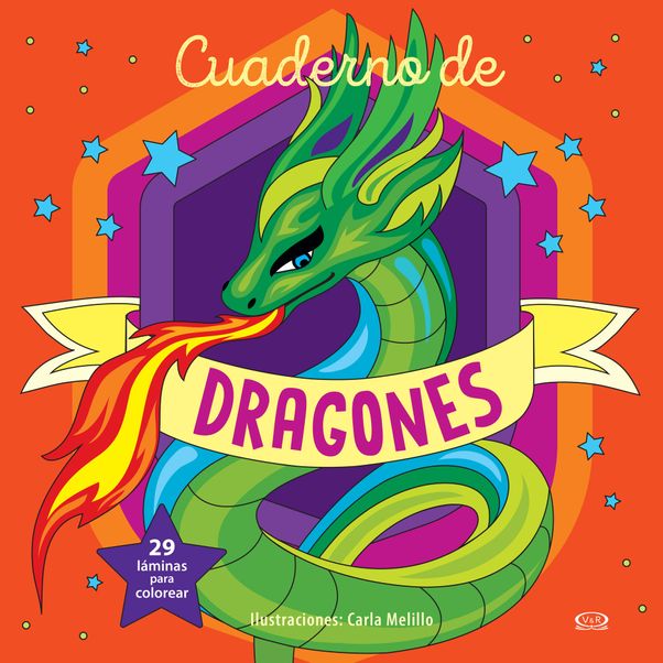 Libro-para-colorear-Dragones