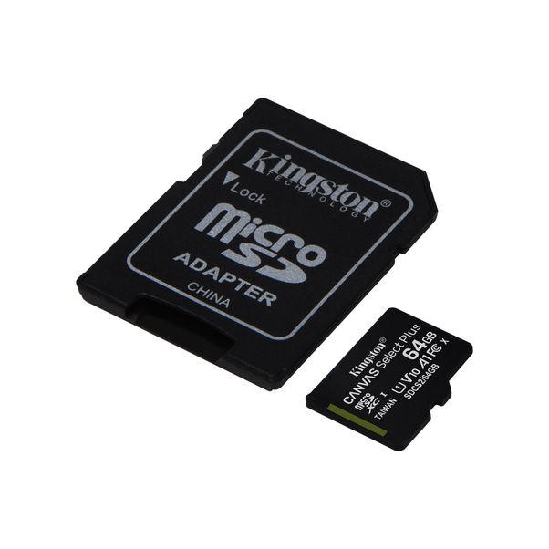 Memoria-Kingston-micro-SD-SDHC-Clase-10---64GB