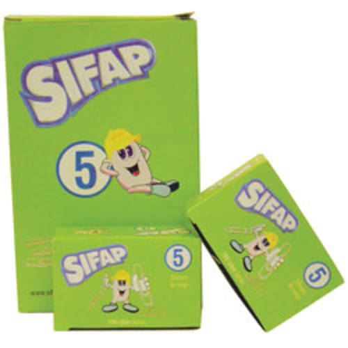 Clips-metalicos-Sifap-N°5-Pack-x-1000-unidades