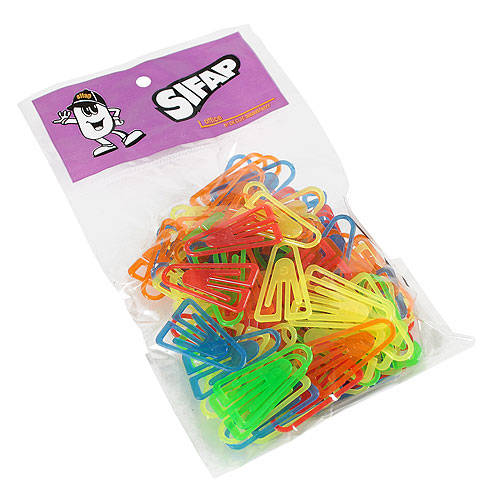 Clips-Plasticos-SIFAP-Gusti-Colores---Pack-x-100-unidades