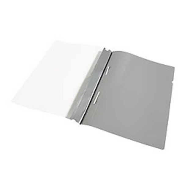 Carpetas-con-Tapa-Transparente-Clingsor-PVC-170-micrones-Carta--A4-Grises-x-10