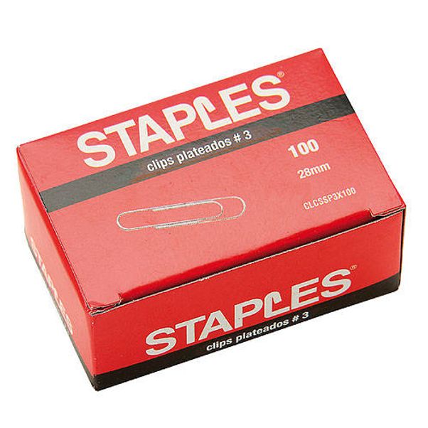 Clips-metalicos-Staples®-N°3-Pack-x-100