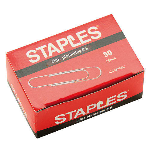 Clips-metalicos-Staples®-N°6-Pack-x-50