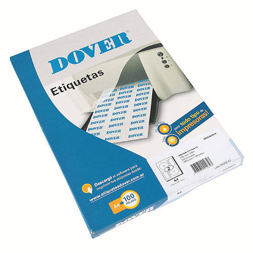 Etiquetas-Dover-A4-blanca-para-CD-115mm.