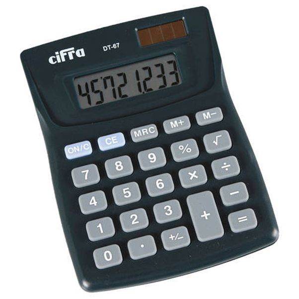 Calculadora-de-escritorio-Cifra-DT67---Negra