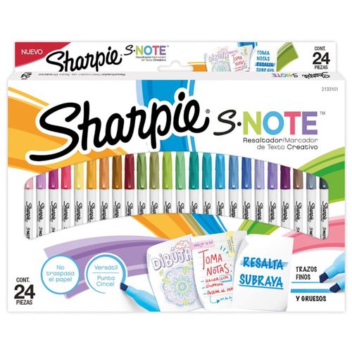 Sharpie-S.Note-tarjeta-tinta-al-agua---Presentacion-x-24-unidades