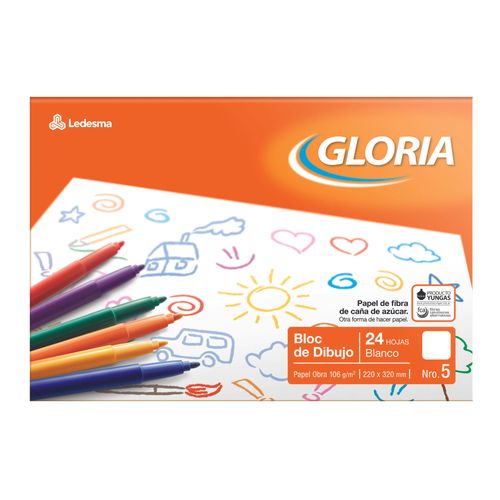 Block-de-dibujo-Gloria-blanco-N°5--x-24-hojas