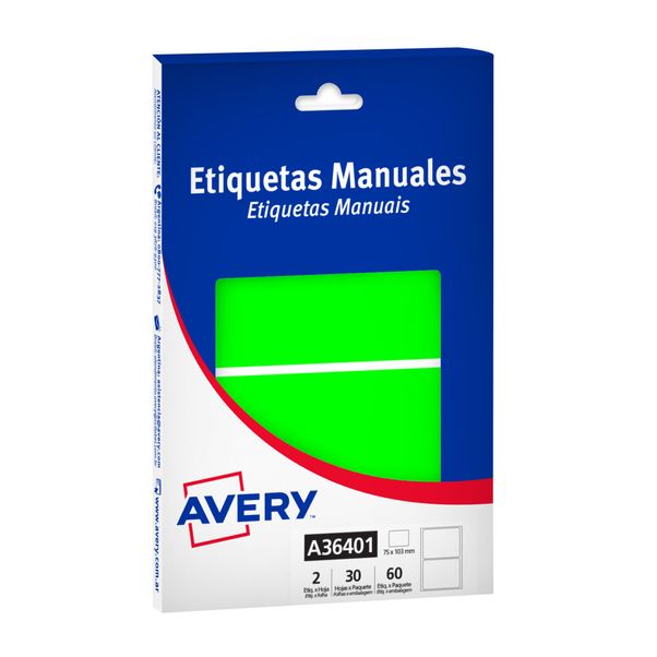 Etiquetas-Manuales-Avery-Neon-7.5-x-10.3-cm---Pack-x-60