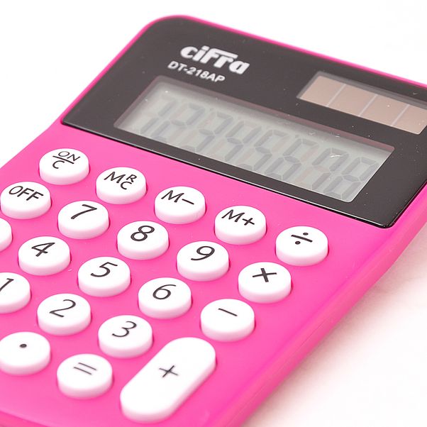 Calculadora-de-escritorio-Cifra-DT218---Fucsia