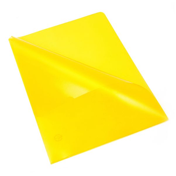 Carpeta-L-Clingsor-PVC-Esmerilado-Carta-A4-23.3-x-30.5cm-Amarilla